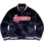 Supreme Faux Fur Varsity Jacket (SS20)