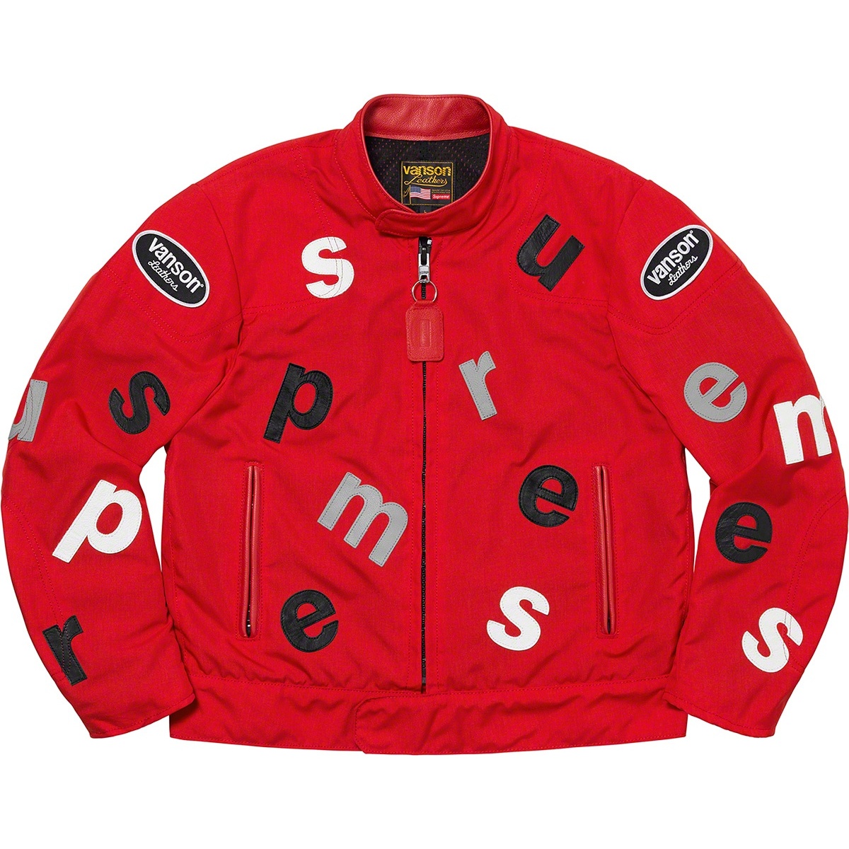 Supreme Supreme Vanson Leathers Letters Cordura Jacket (SS20) - $998