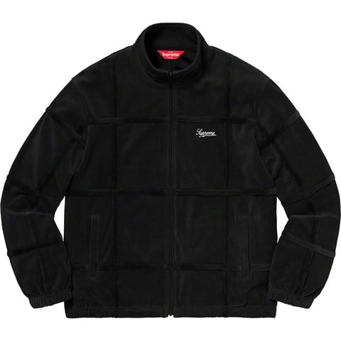 Grid Taping Velour Jacket - spring/summer 2020 - Supreme