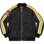 Supreme Supreme Vanson Leathers Perforated Bomber Jacket (SS20)