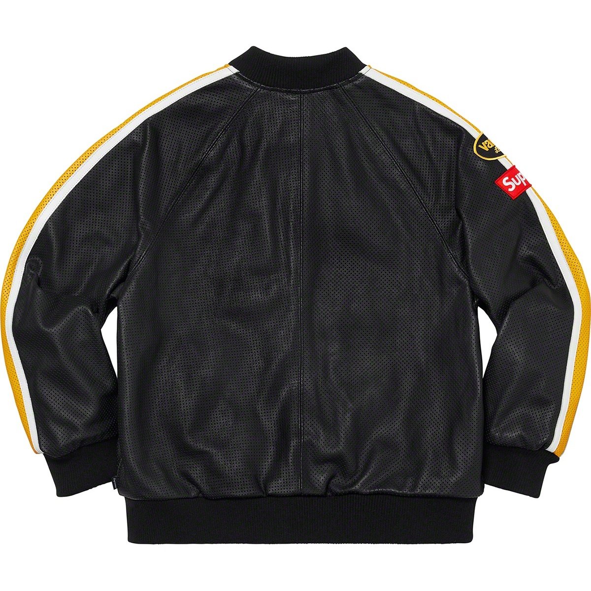Supreme Supreme Vanson Leathers Perforated Bomber Jacket (SS20) - $788