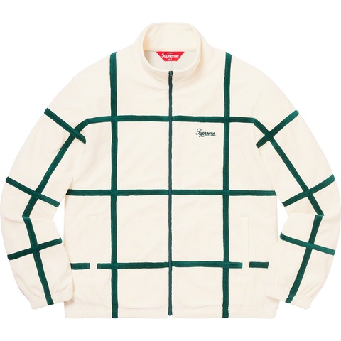 Grid Taping Velour Jacket - spring/summer 2020 - Supreme