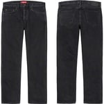 Supreme Stone Washed Black Slim Jean (SS20)