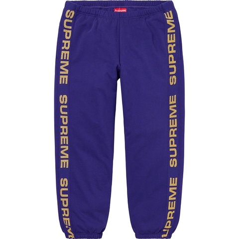 Supreme Metallic Rib Sweatpant - Colorway