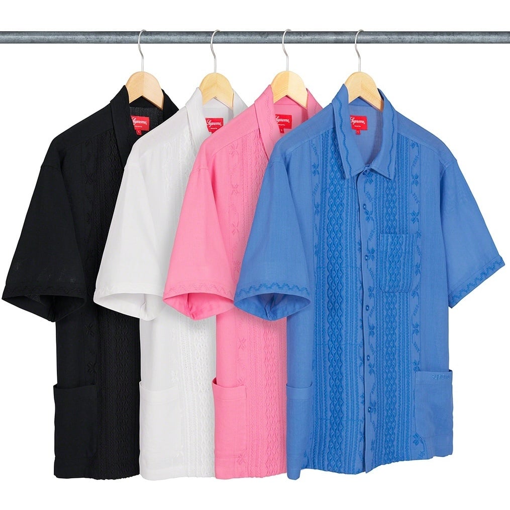 【完売品】supreme 20ss Embroidered S/S Shirt Embroidered S/S Shirt - spring/summer 2020 - Supreme