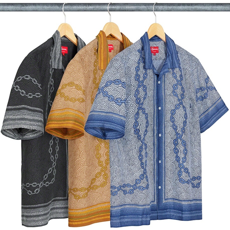 Mosaic Silk S/S Shirt - spring/summer 2020 - Supreme