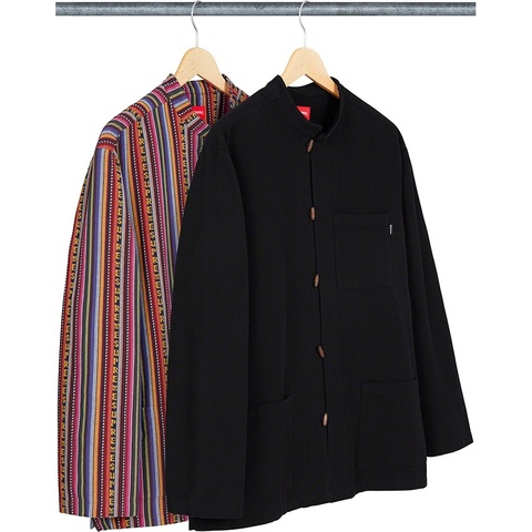 Supreme Woven Toggle Shirt - $138.00