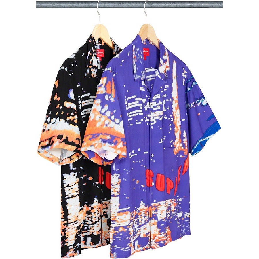 Supreme City Lights Rayon S/S Shirt Mサイズ City Lights Rayon S/S Shirt - spring/summer 2020 - Supreme