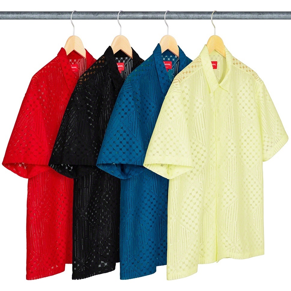 Lace S/S Shirt - spring/summer 2020 - Supreme