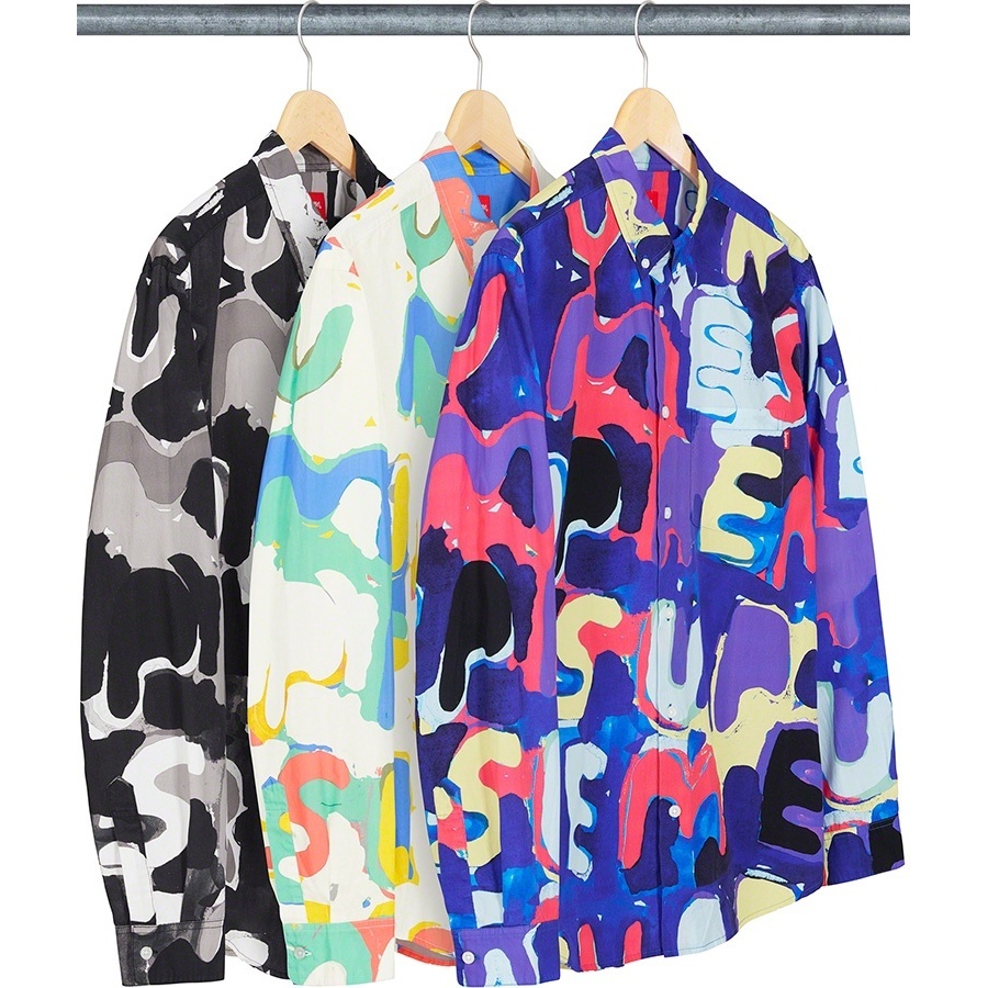 Painted Logo Shirt - spring/summer 2020 - Supreme