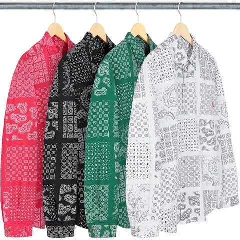 Paisley Grid Shirt - spring/summer 2020 - SupremeCommunity