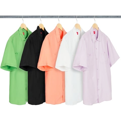 Supreme Silk S/S Work Shirt - $158.00
