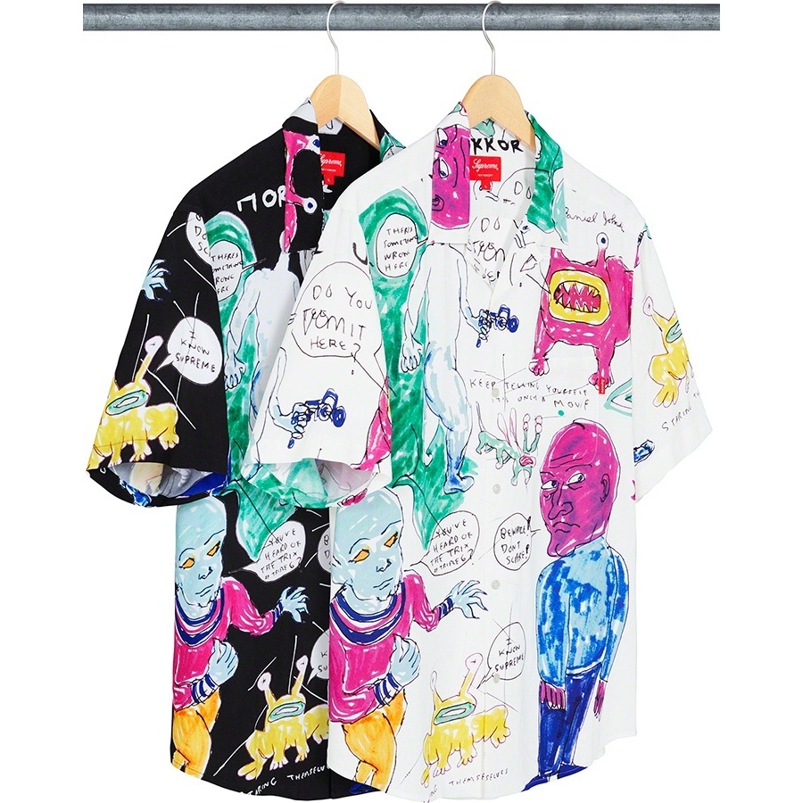 Daniel Johnston Rayon S/S Shirt - Supreme