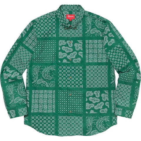 Paisley Grid Shirt - spring/summer 2020 - SupremeCommunity