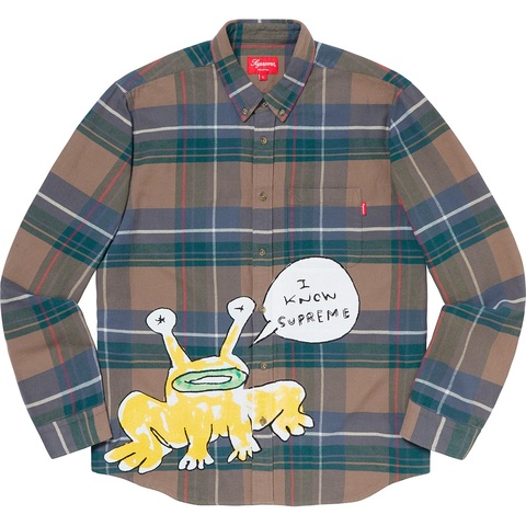 Supreme Daniel Johnston Plaid Shirt - Colorway