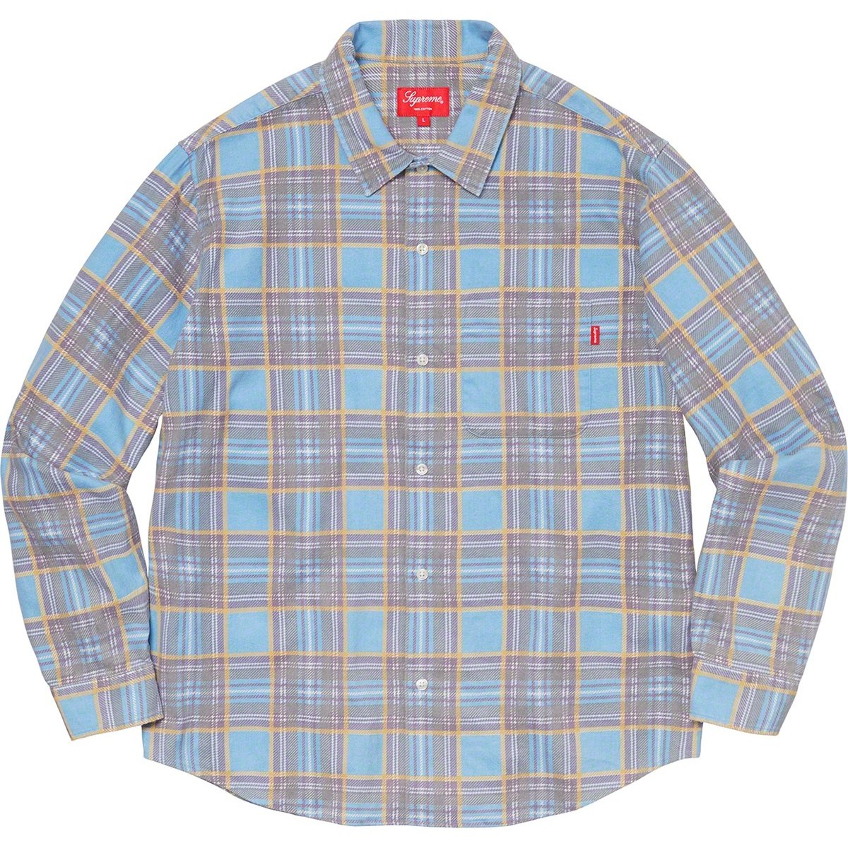 トップス Supreme Printed Plaid Flannel Shirt Supreme Printed Plaid Shirt (SS20) - $138