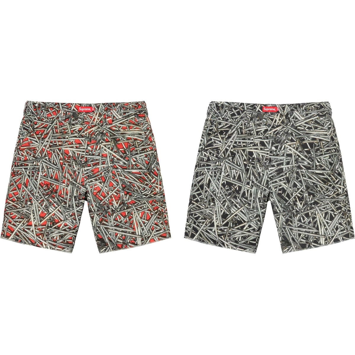 Supreme Nails Work Short (spring/summer 2020) - $128.00