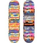 Supreme Distorted Logo Skateboard (SS20)