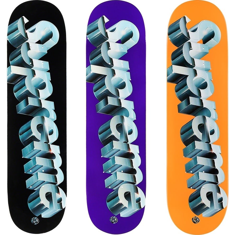 Chrome Logo Skateboard - SupremeCommunity