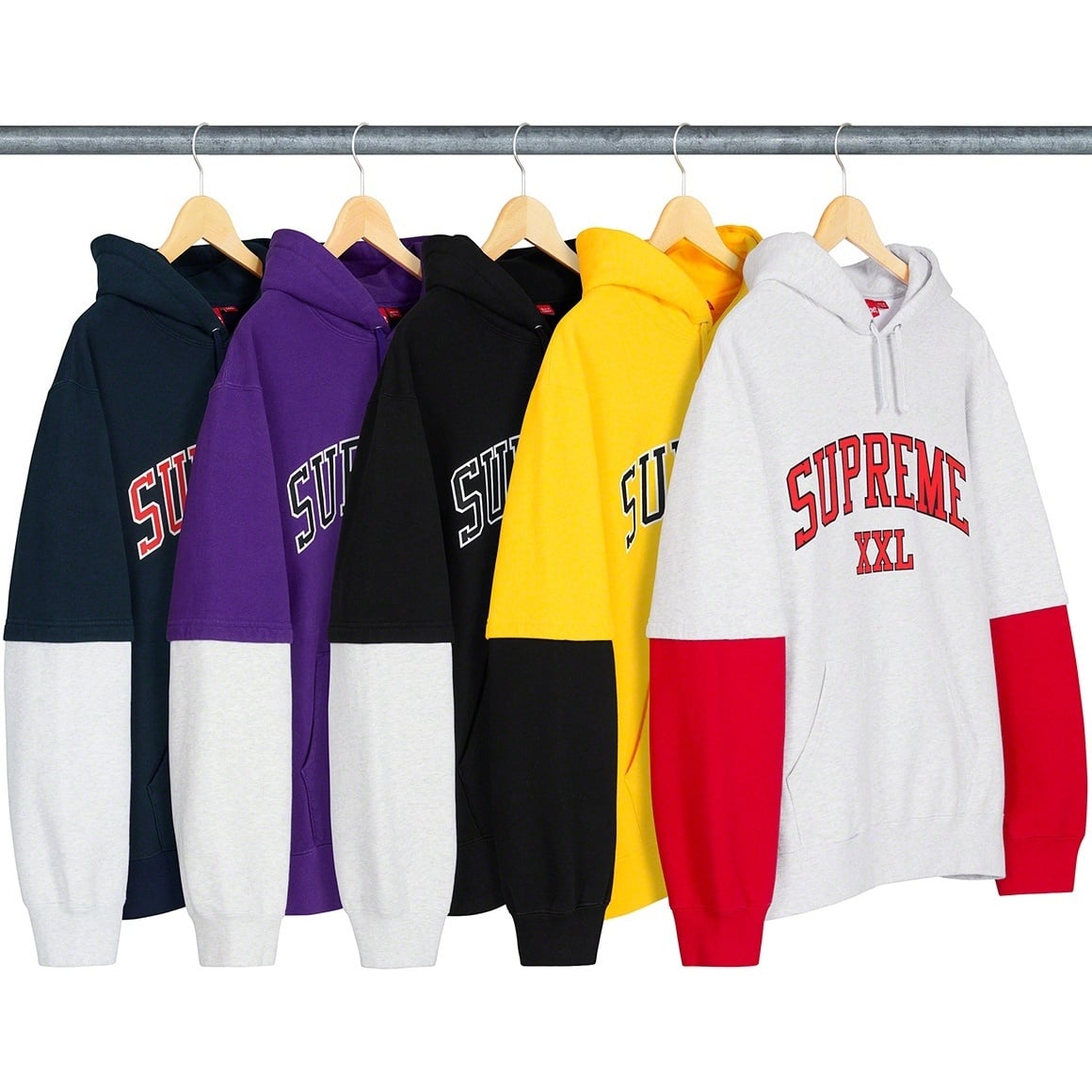 20SS supreme アーチロゴ XXL Hooded Sweatshirt XXL Hooded Sweatshirt - spring/summer 2020 - Supreme