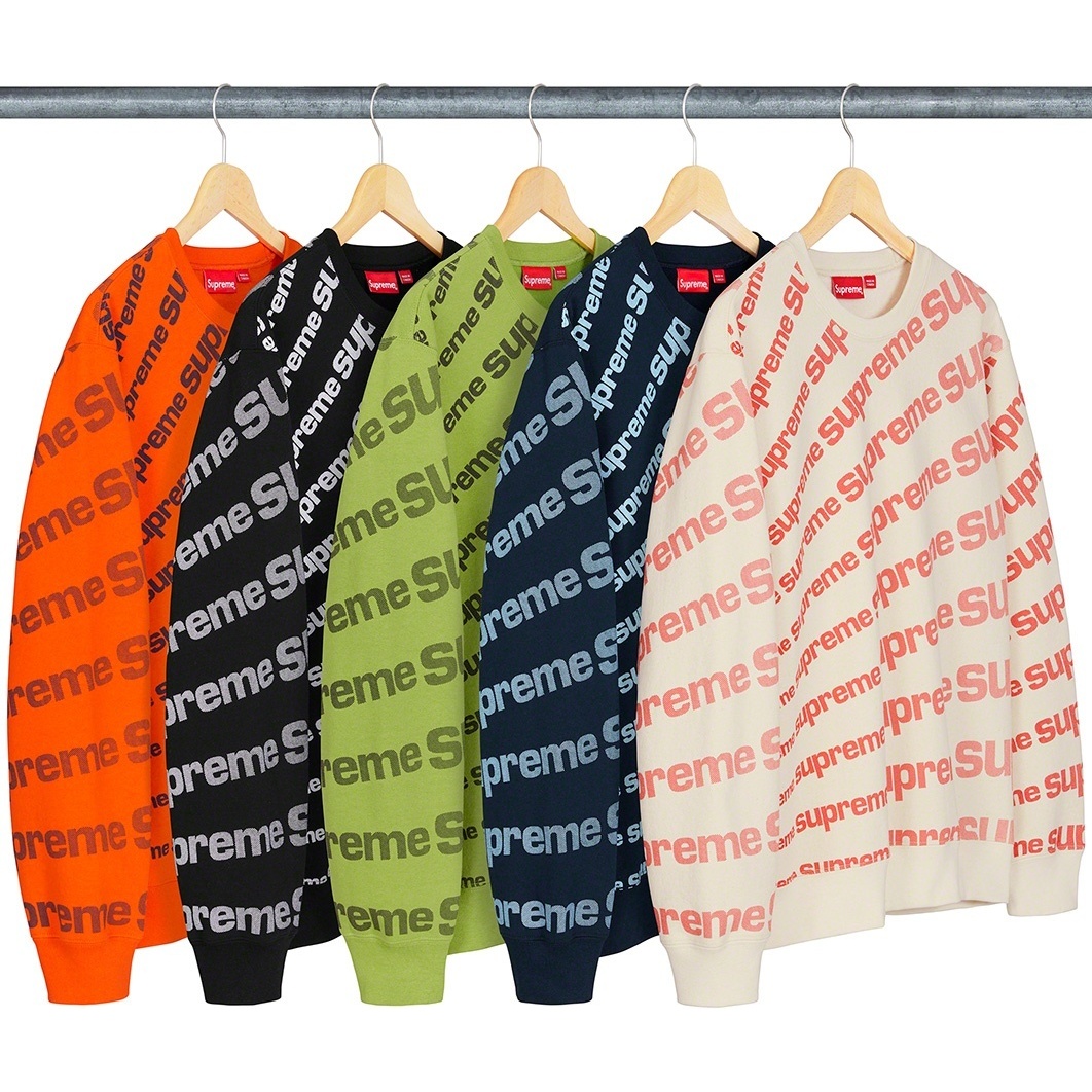 Supreme Radial Crewneck (spring/summer 2020) - $148.00