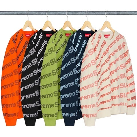 Supreme Radial Crewneck - $148.00
