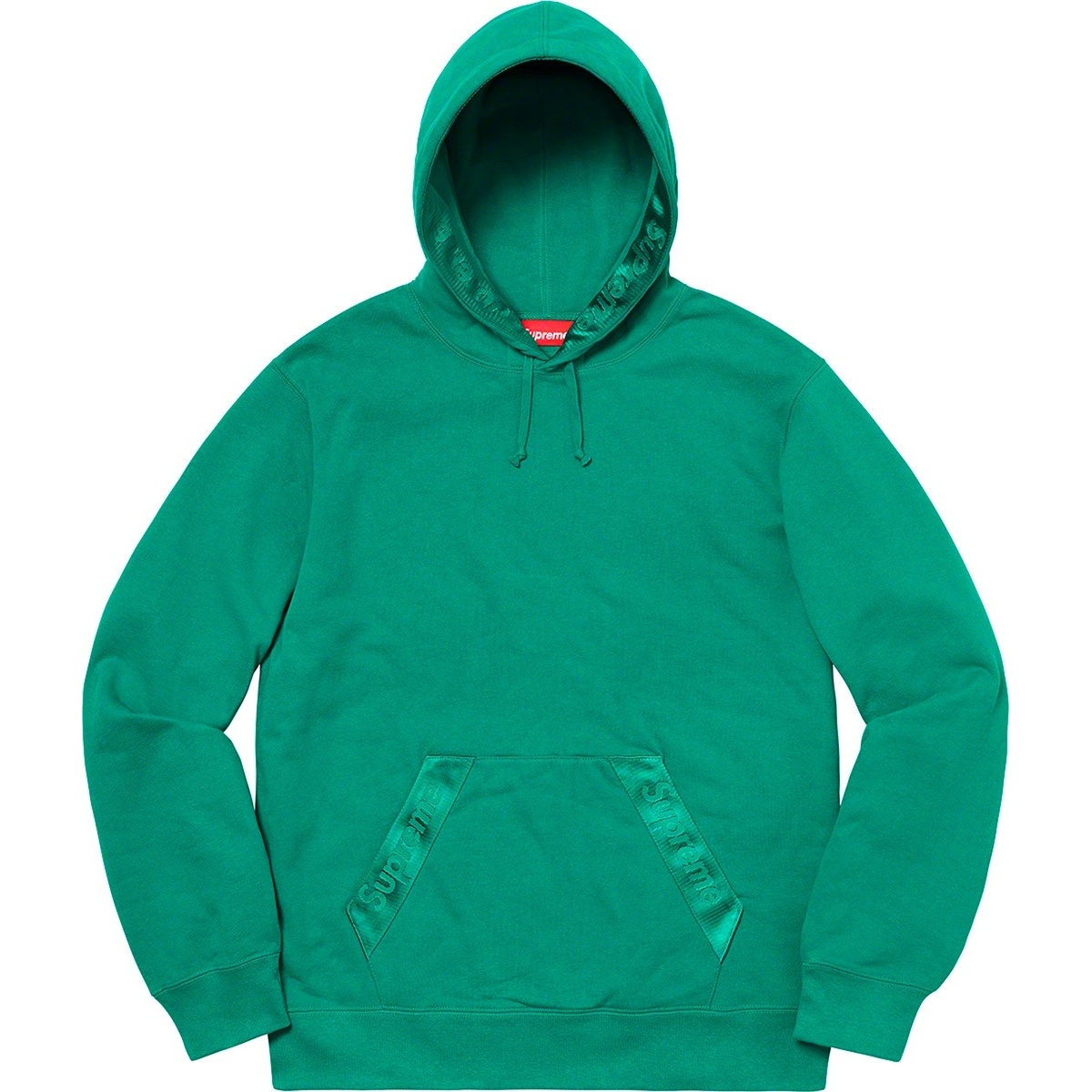 Supreme Tonal Webbing Hooded Sweatshirt (spring/summer 2020) - $158.00