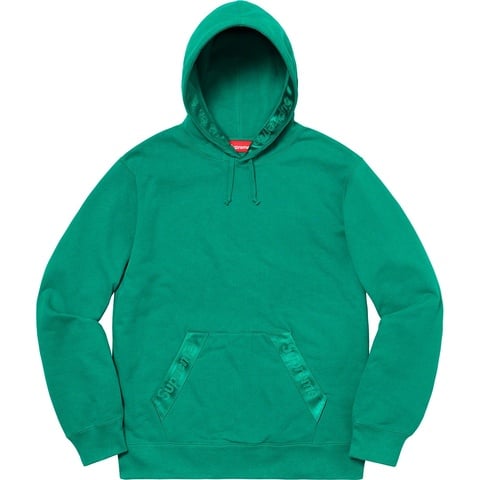 Supreme Tonal Webbing Hooded Sweatshirt - $158.00