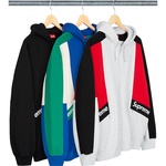 Supreme Color Blocked Zip Up Hooded Sweatshirt (SS20)