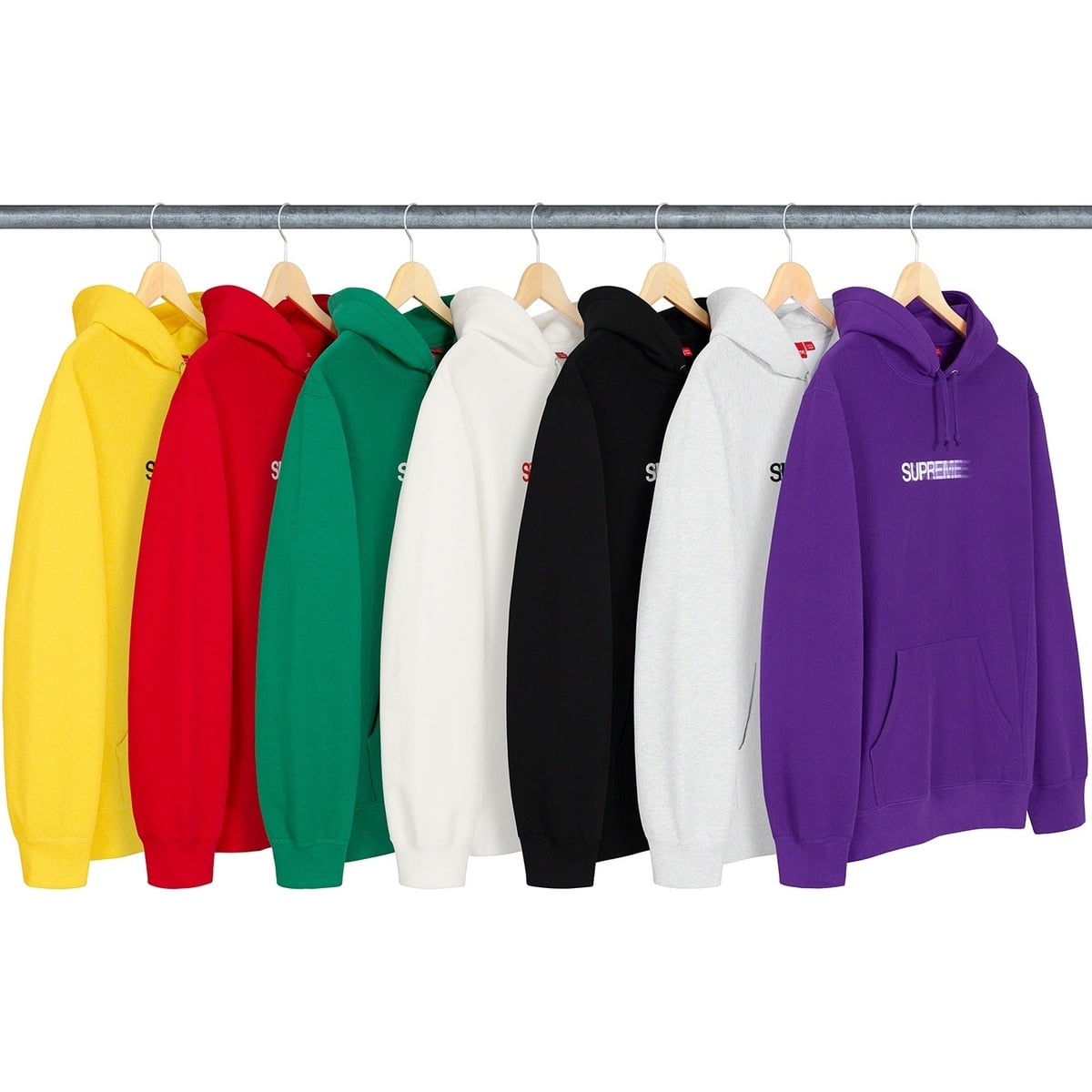 Motion Logo Hooded Sweatshirt - spring/summer 2020 - Supreme
