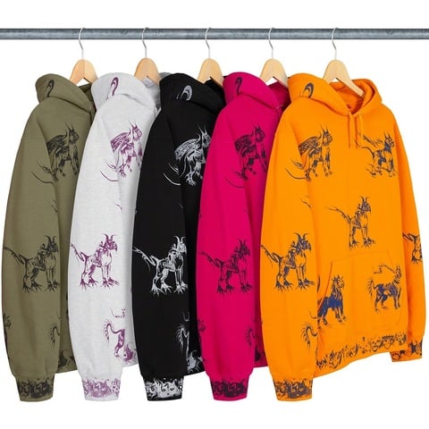 Supreme Animals Hooded Sweatshirt - $168.00