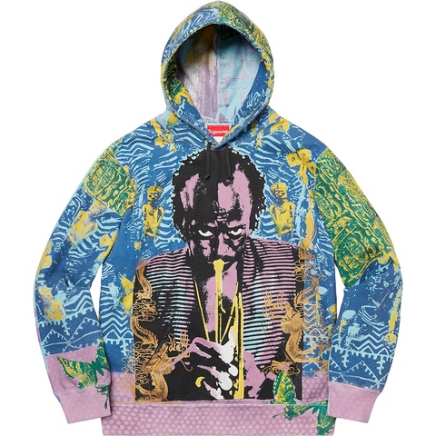 Supreme Miles Davis Hooded Sweatshirt - Colorway