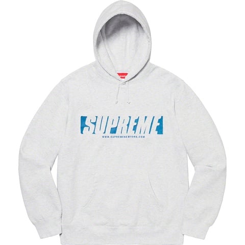 Supreme Reflective Cutout Hooded Sweatshirt - Colorway
