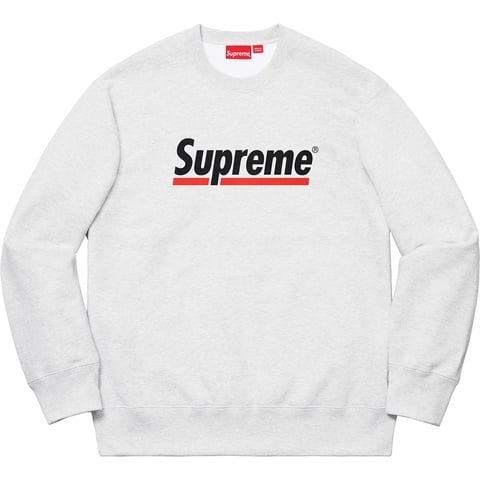 Underline Crewneck - spring/summer 2020 - Supreme