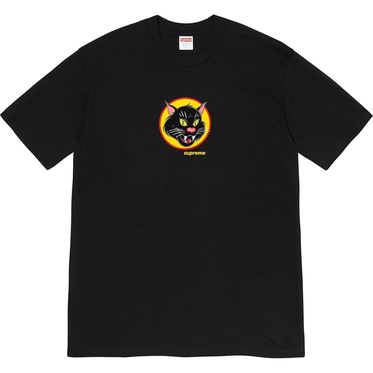 Supreme Black Cat Tee (spring/summer 2020) - $38.00