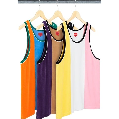 Supreme Velour Tank Top - $78.00