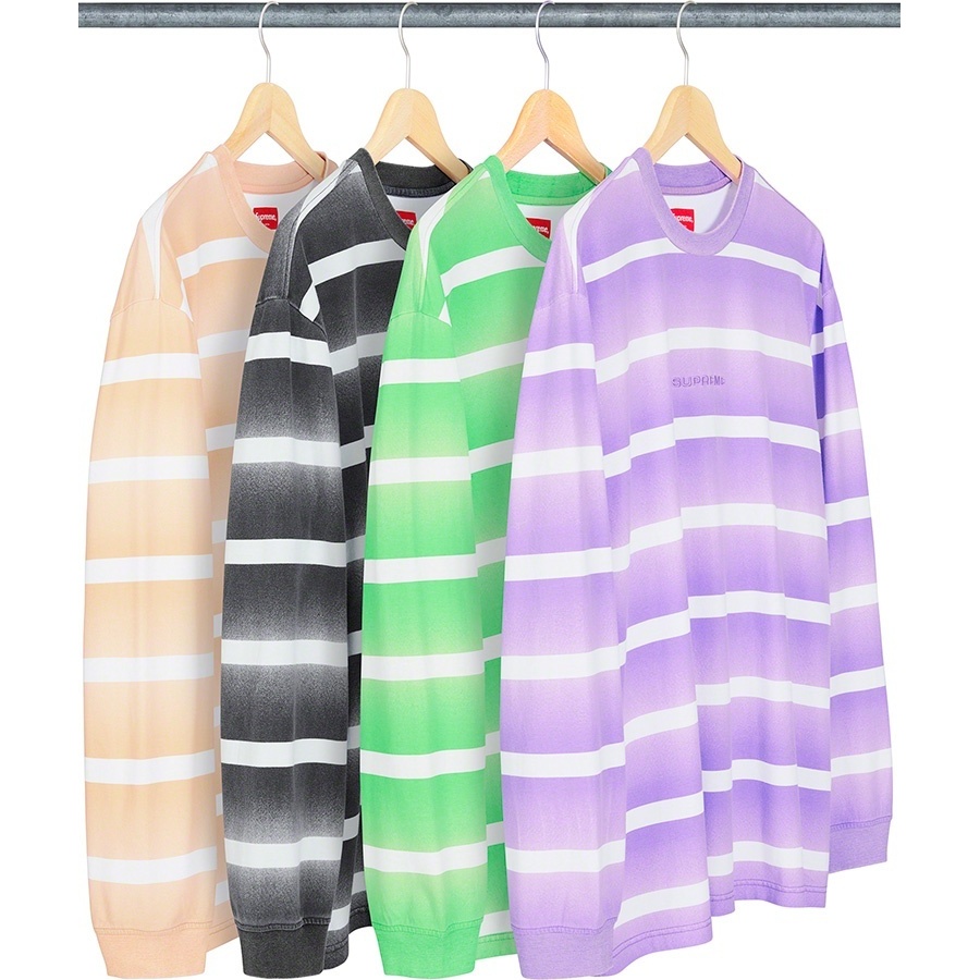 Fade Stripe L/S Top - spring/summer 2020 - Supreme
