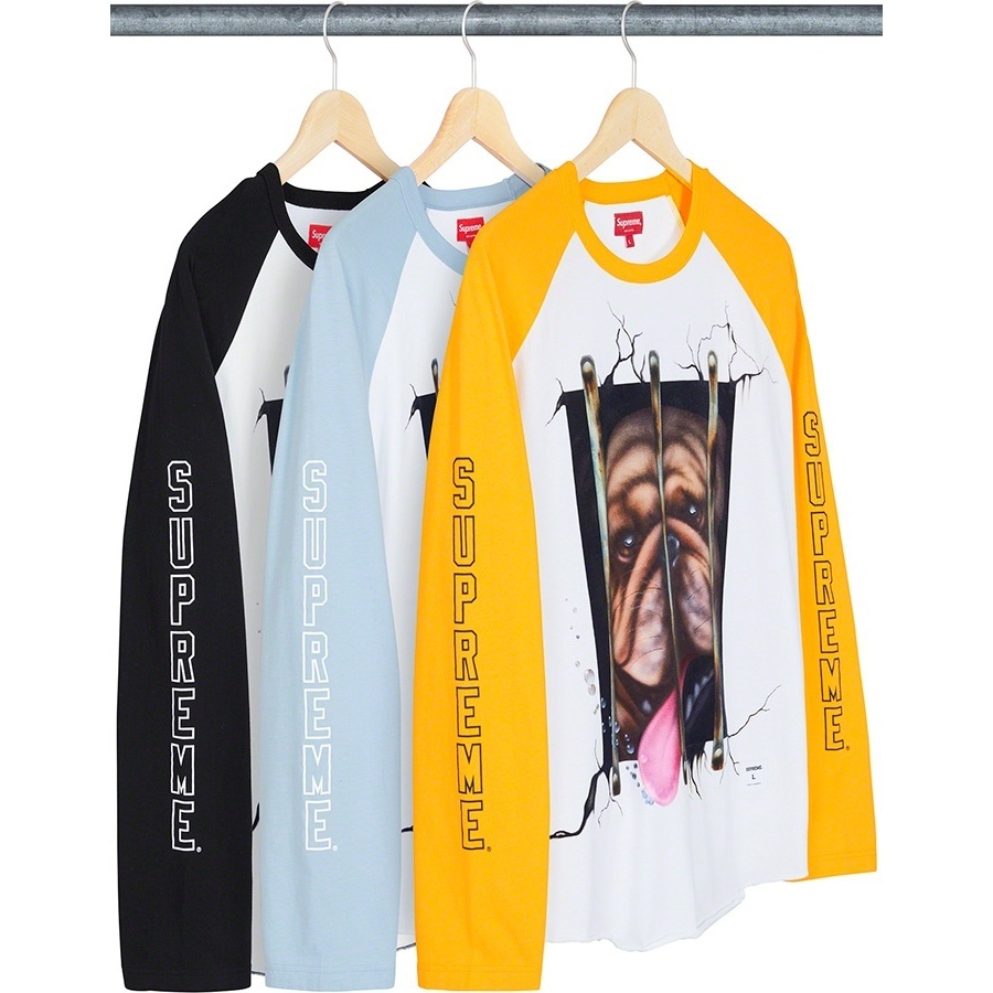 Dog Raglan L/S Top - spring/summer 2020 - Supreme