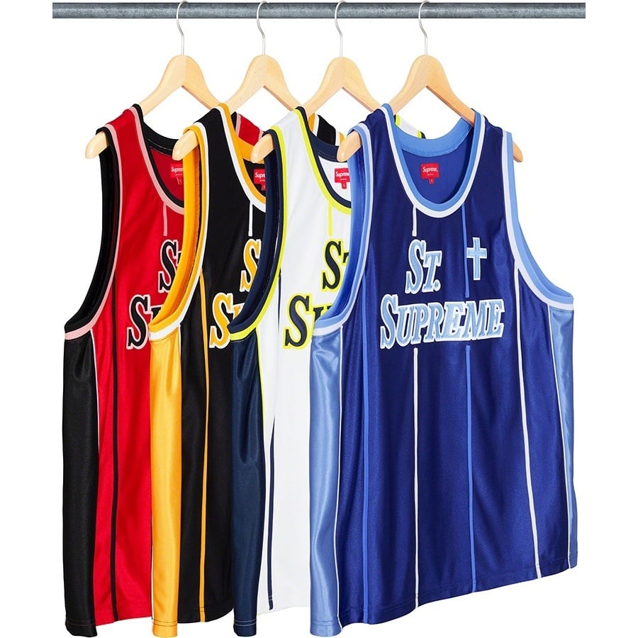 St. Supreme Basketball Jersey - spring/summer 2020 - Supreme