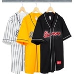 Supreme Rhinestone Baseball Jersey (SS20)