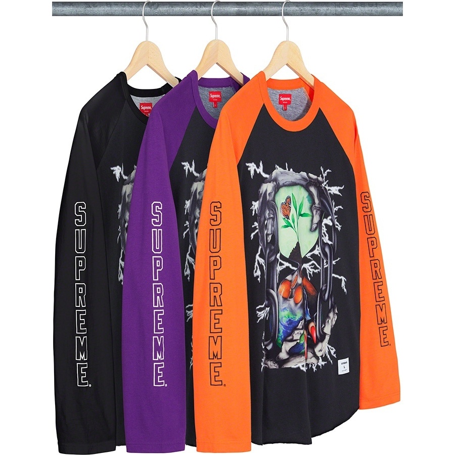 Hourglass Raglan L/S Top - spring/summer 2020 - Supreme