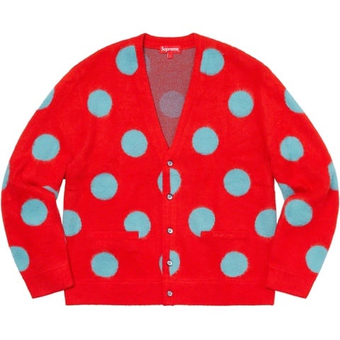 Brushed Polka Dot Cardigan - spring/summer 2020 - Supreme