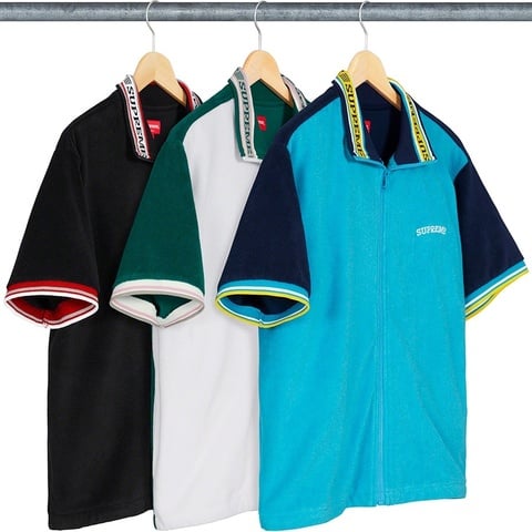 Supreme Terry S/S Zip Up - $110.00