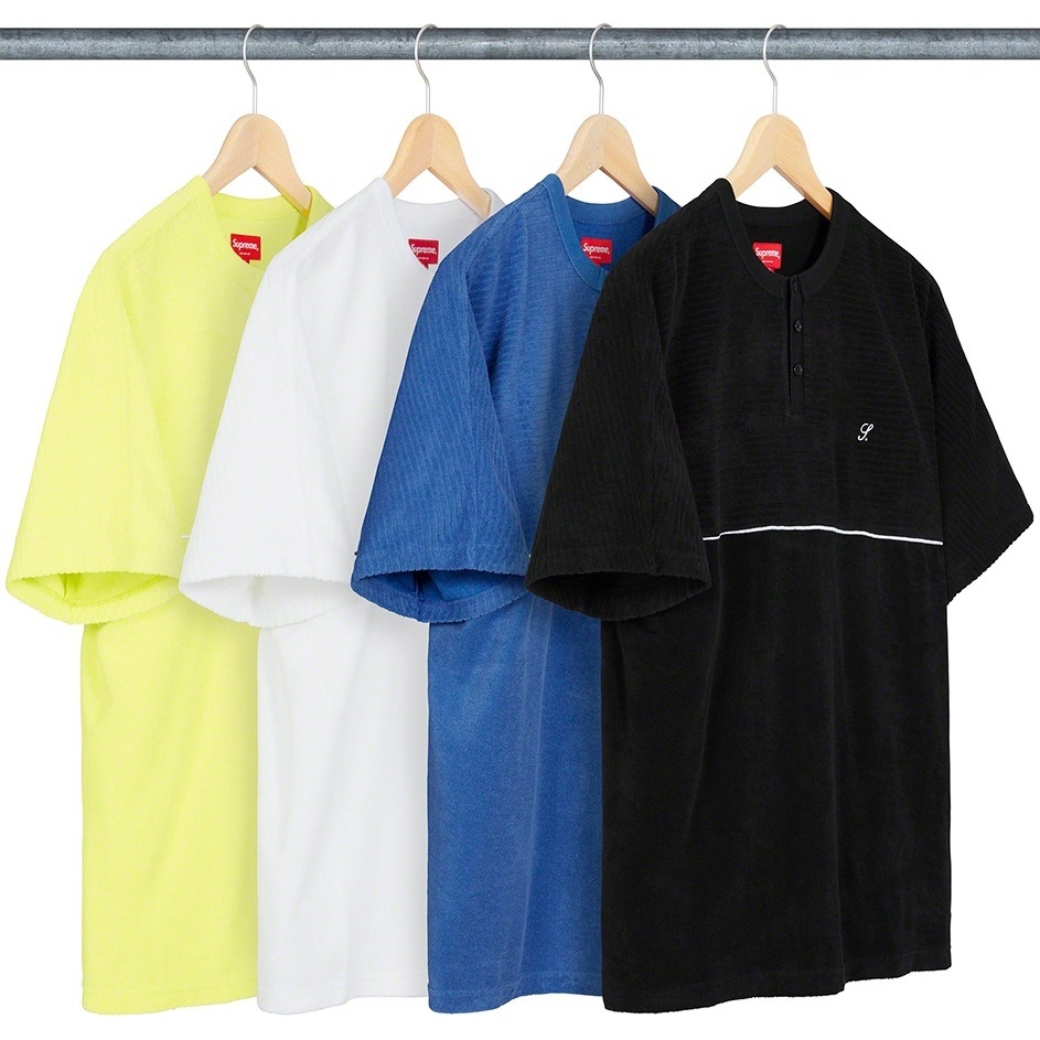 Supreme Terry S/S Henley (spring/summer 2020) - $78.00