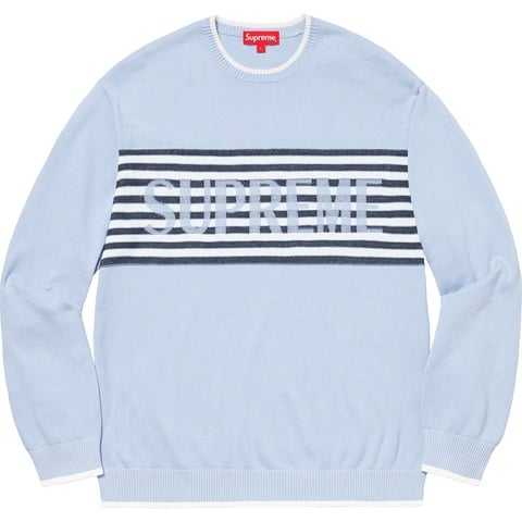 Chest Stripe Sweater - spring/summer 2020 - Supreme