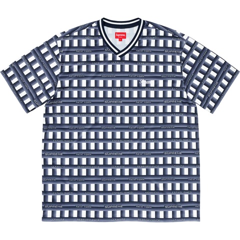 Supreme Grid Soccer Jersey - Colorway