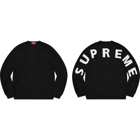 Supreme Back Logo Sweater - Colorway