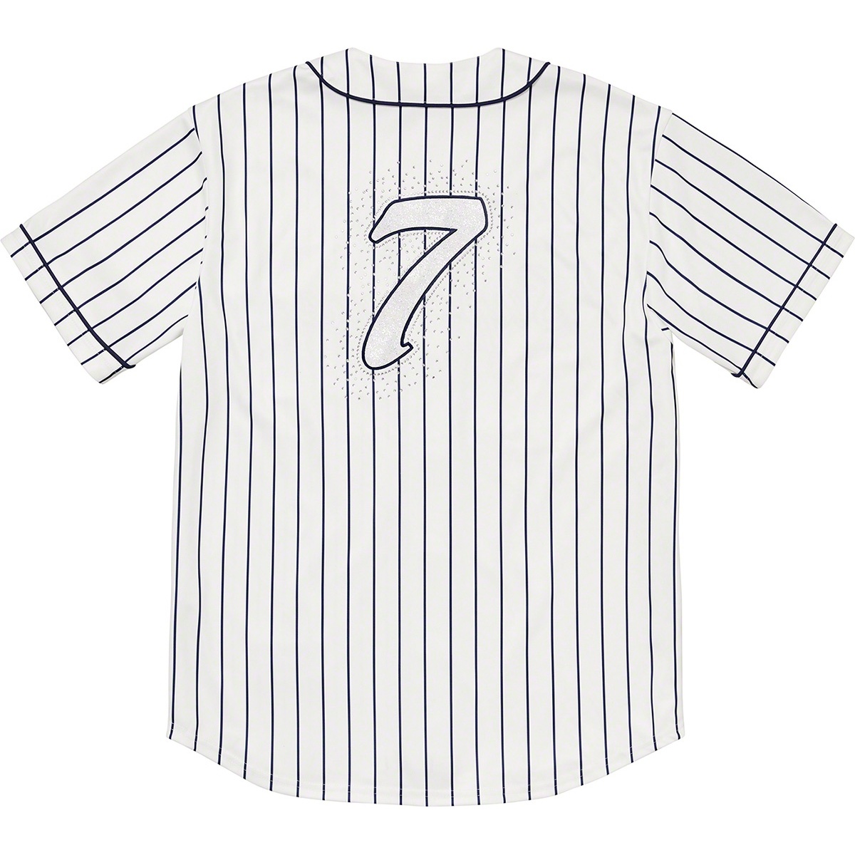 Supreme Rhinestone Baseball Jersey (SS20) - $138