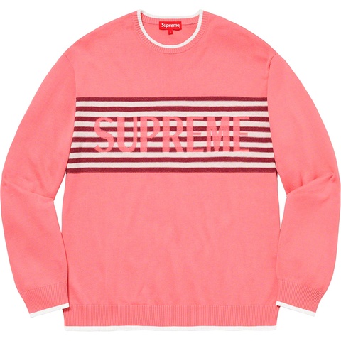 Chest Stripe Sweater - spring/summer 2020 - Supreme
