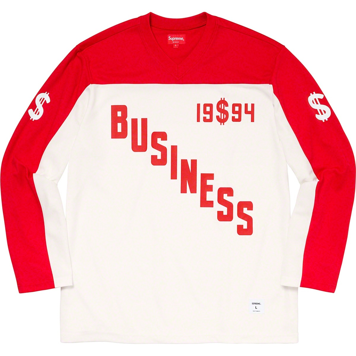 Supreme Business Hockey Jersey (SS20) - $118